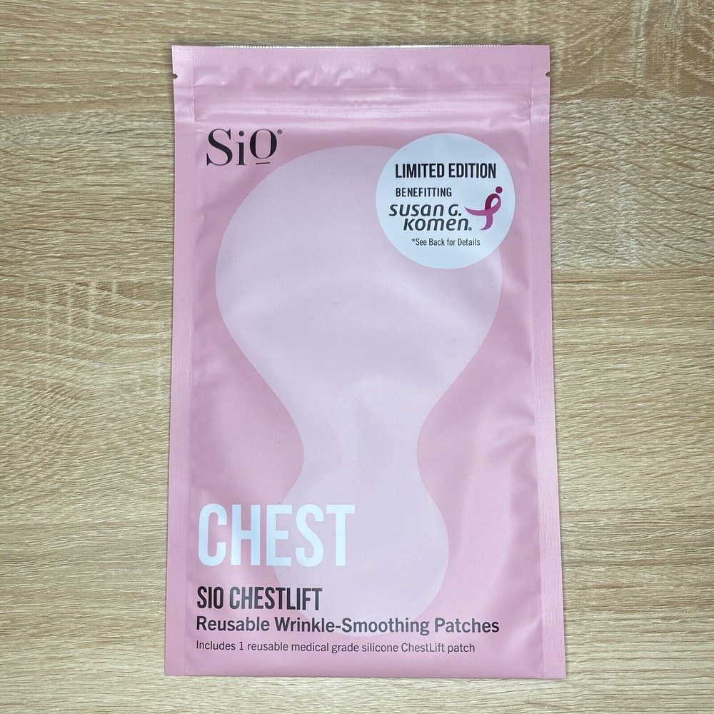 SIO - Chestlift Reusable Silicone Wrinkle-Smoothing Patch - NEW